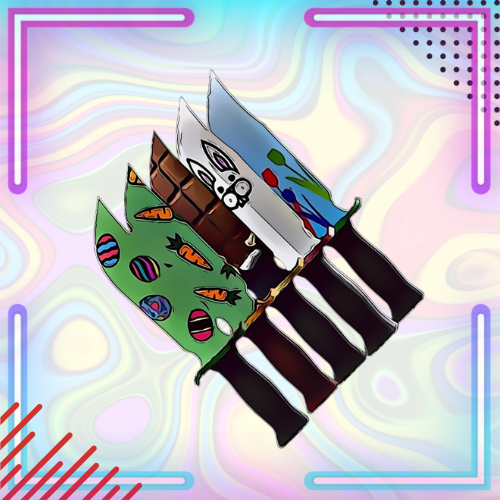 Easter Knives Set