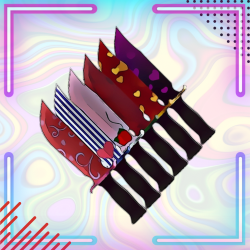 Valentines Knives Set